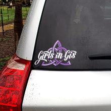 Girls in Gis Sisterhood -  6"X 4" Car Decal Sticker