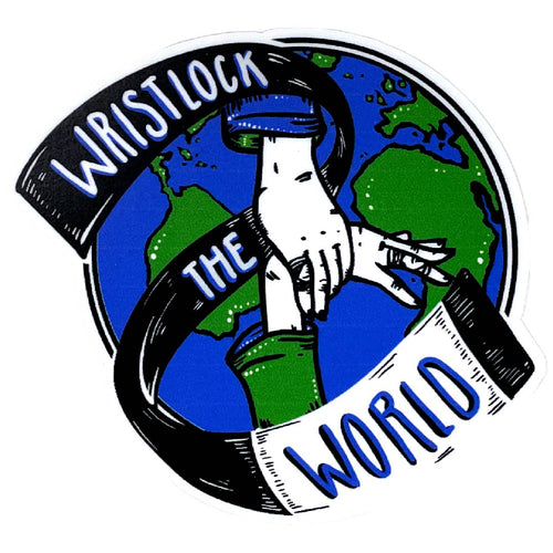 Wristlock the World - Sticker